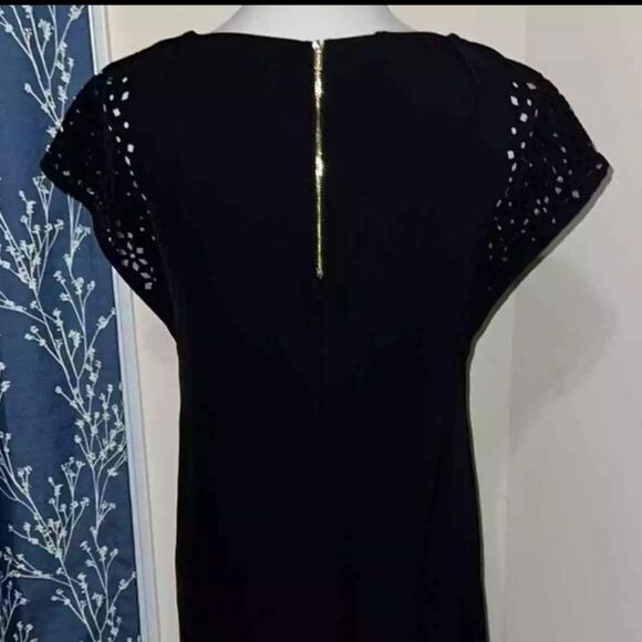 CALVIN KLEIN Laser Cut Sheath Dress - Picture 6 of 8